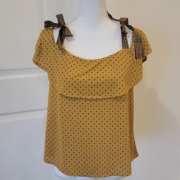 🍃 Twine & String womens top shirt L - Picture 1 of 7